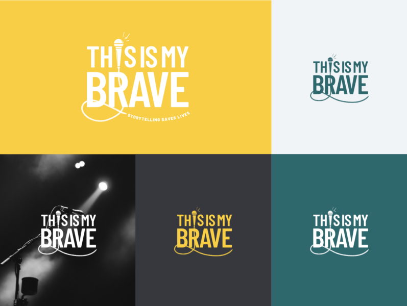 collection of This is my brave logos