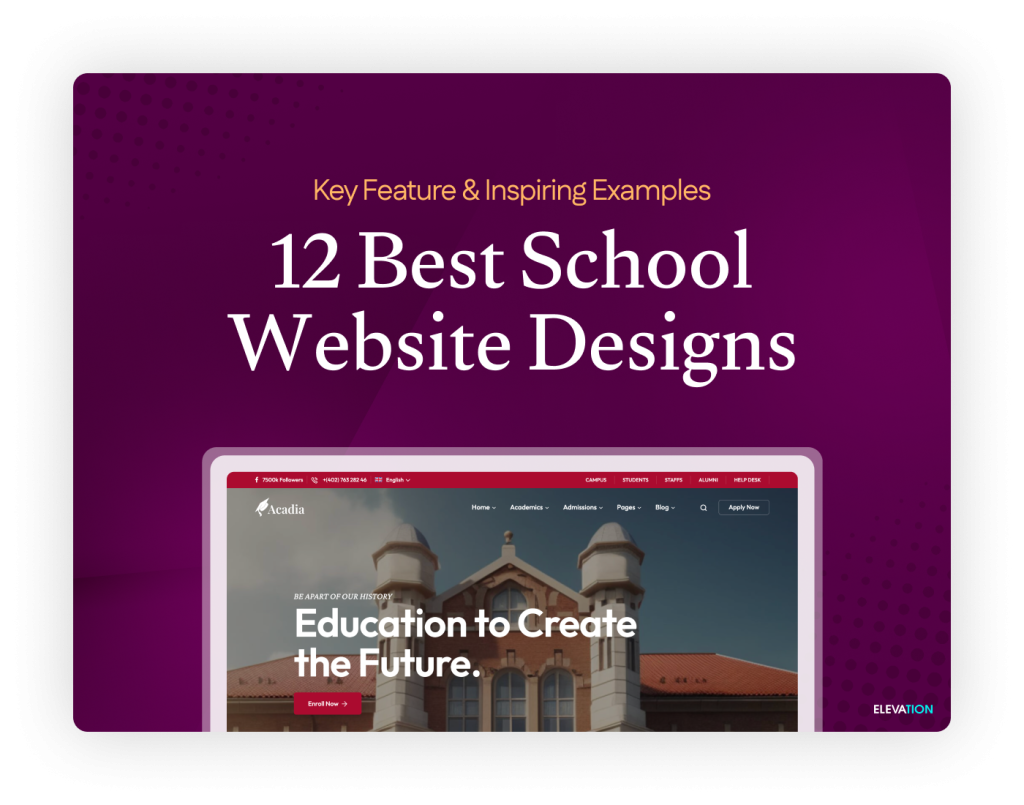 12 Best School Website Designs: Key Features & Inspiring Examples