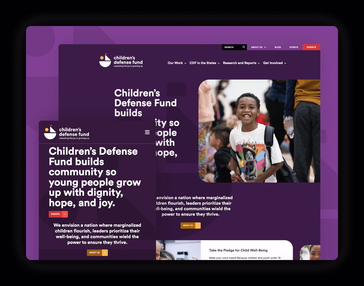 Childrens Defense Fund Mockup