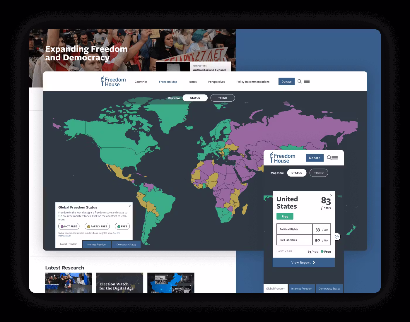 Freedom House Mockup