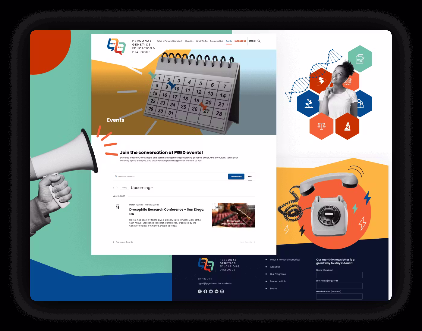 Personal Genetics Education Project Pged Mockup