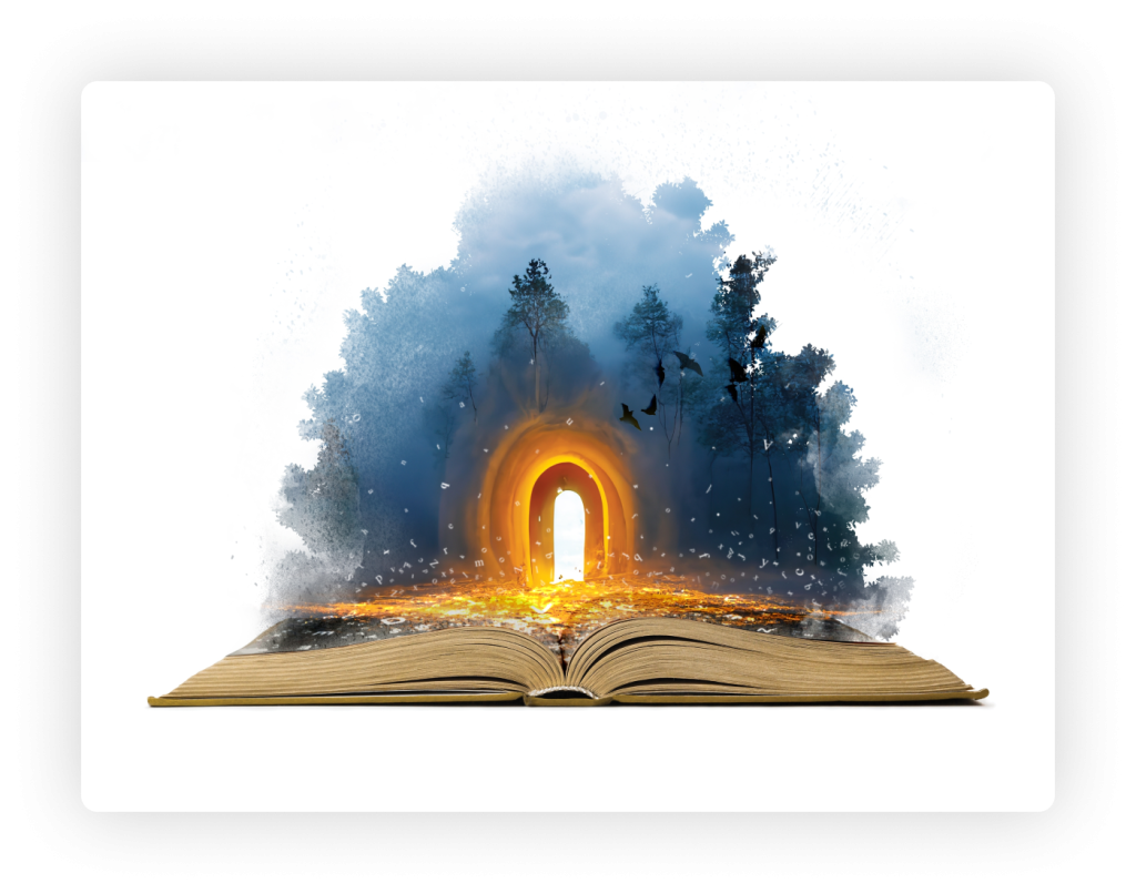 An open book inviting nonprofits to try storytelling for change