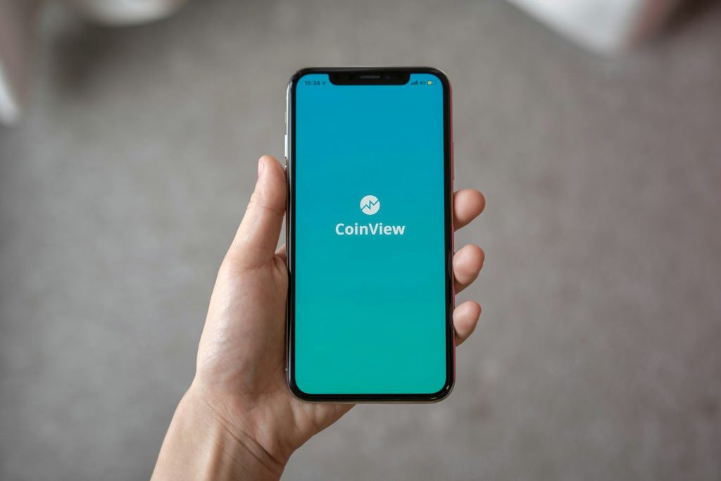 A person using an AI assistant on a phone