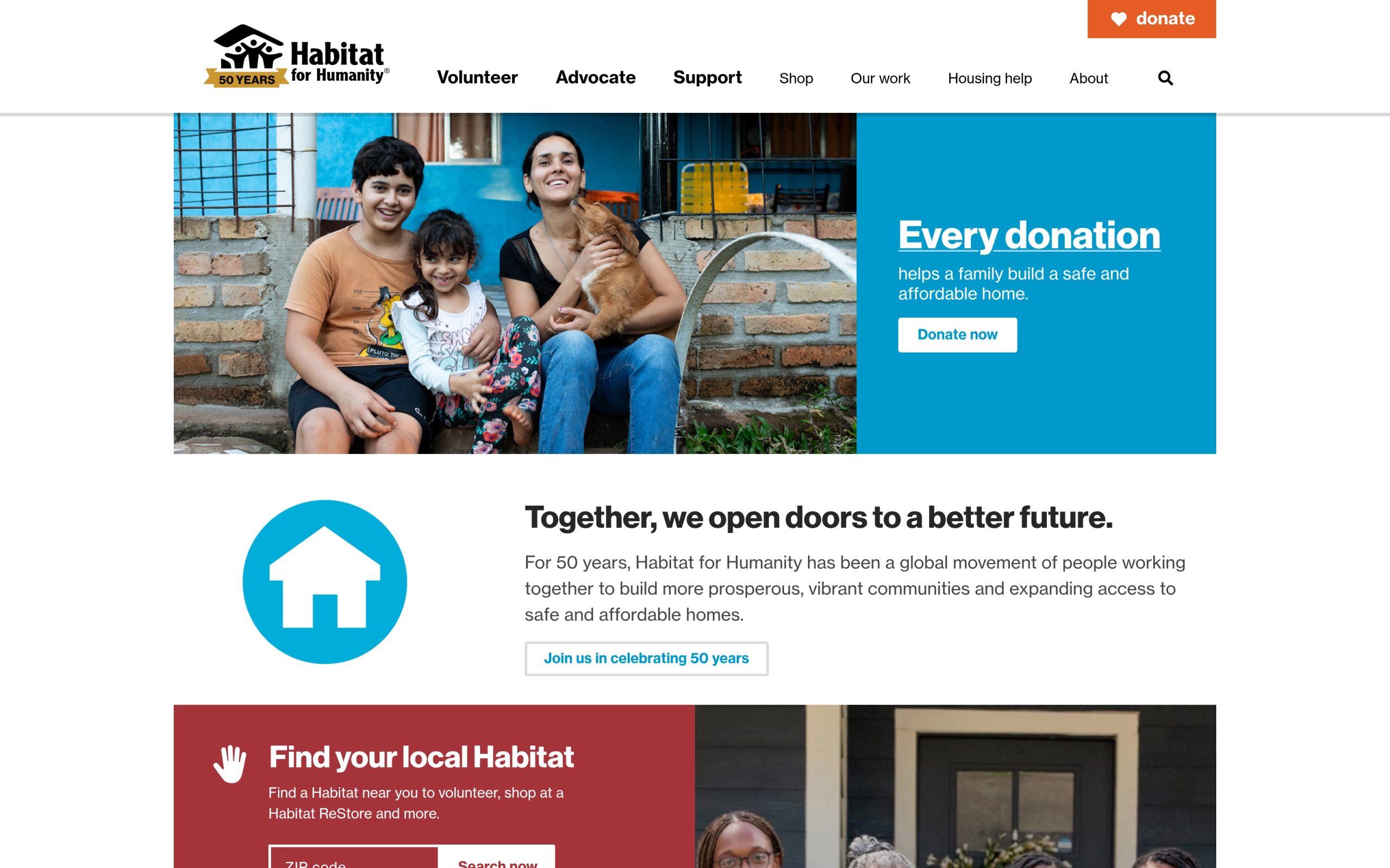 Habitat for Humanity of Lake-McHenry website