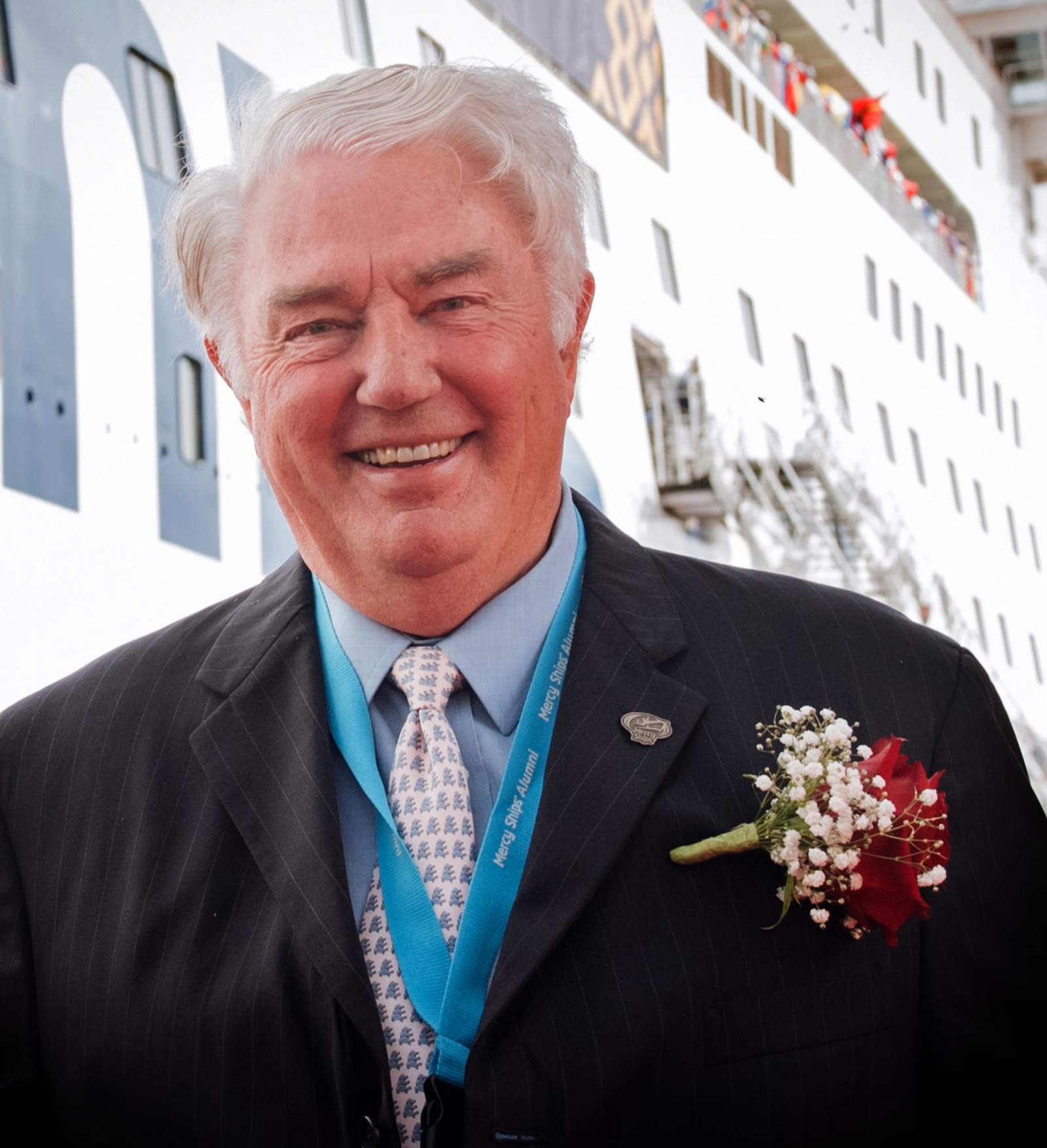 The Global Mercy hospital ship at its inauguration